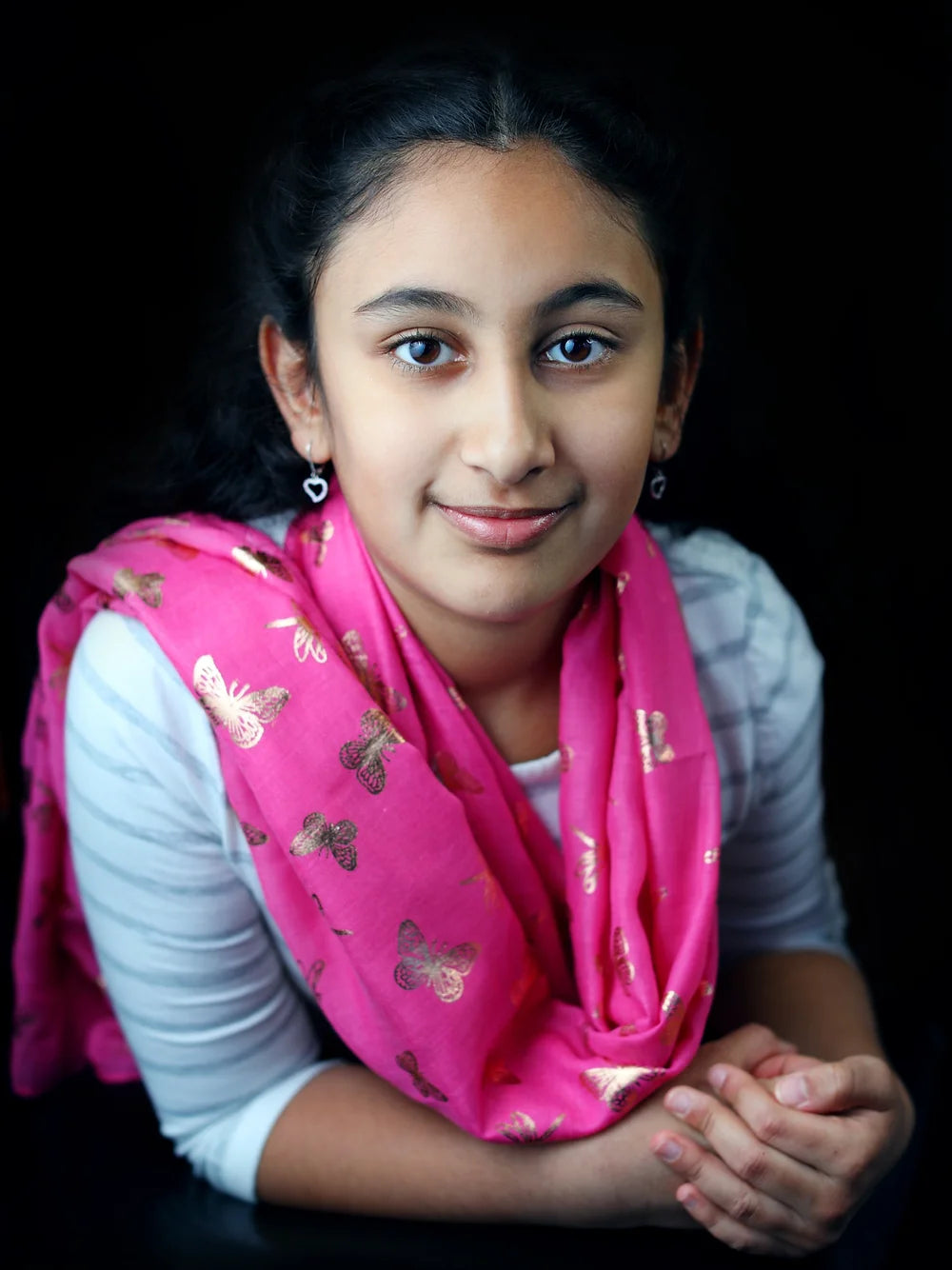 Foulard - Hijab - Papillons et Lucioles