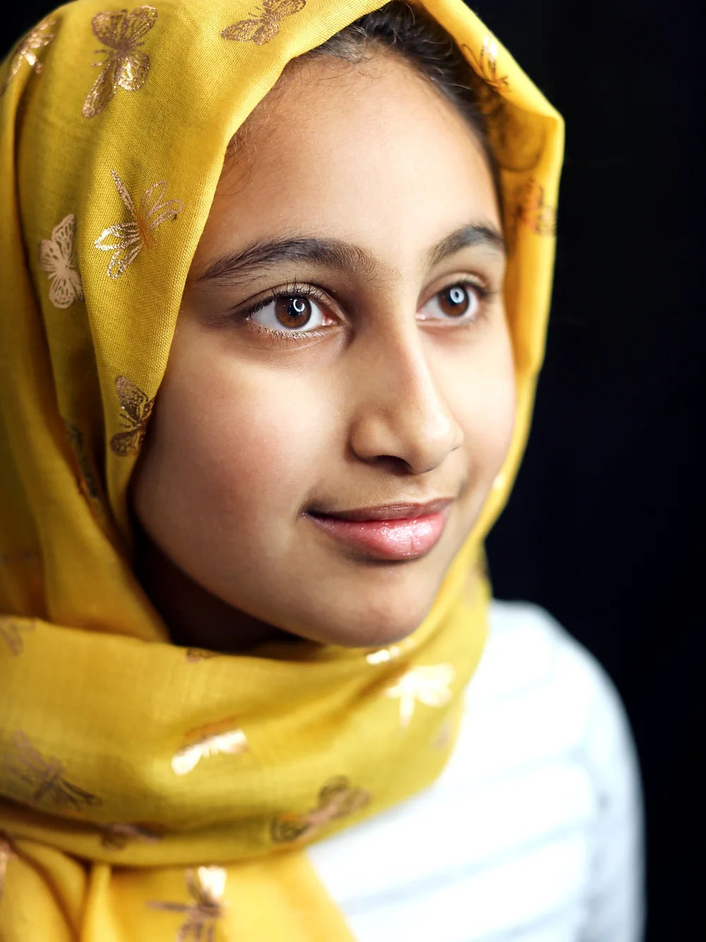 Foulard - Hijab - Papillons et Lucioles