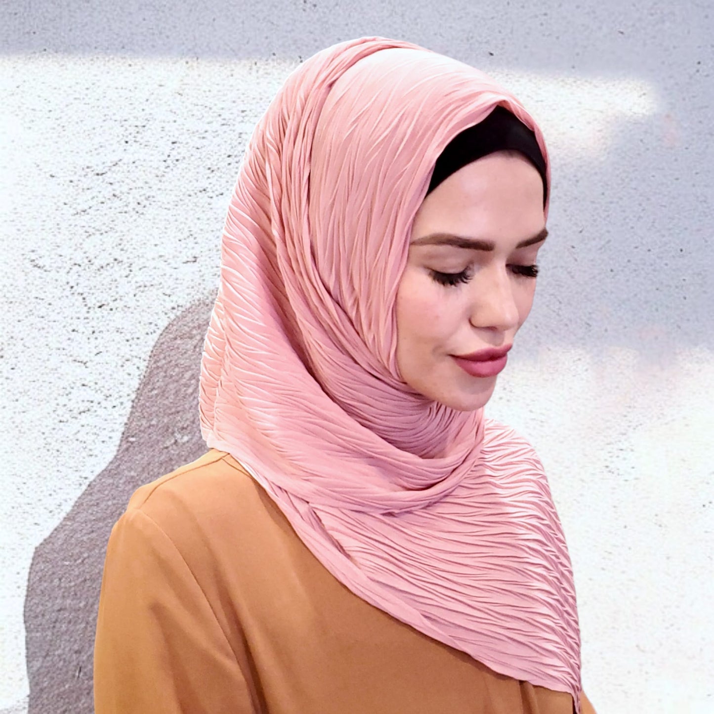 Bufanda - Hijab - Gasa plisada