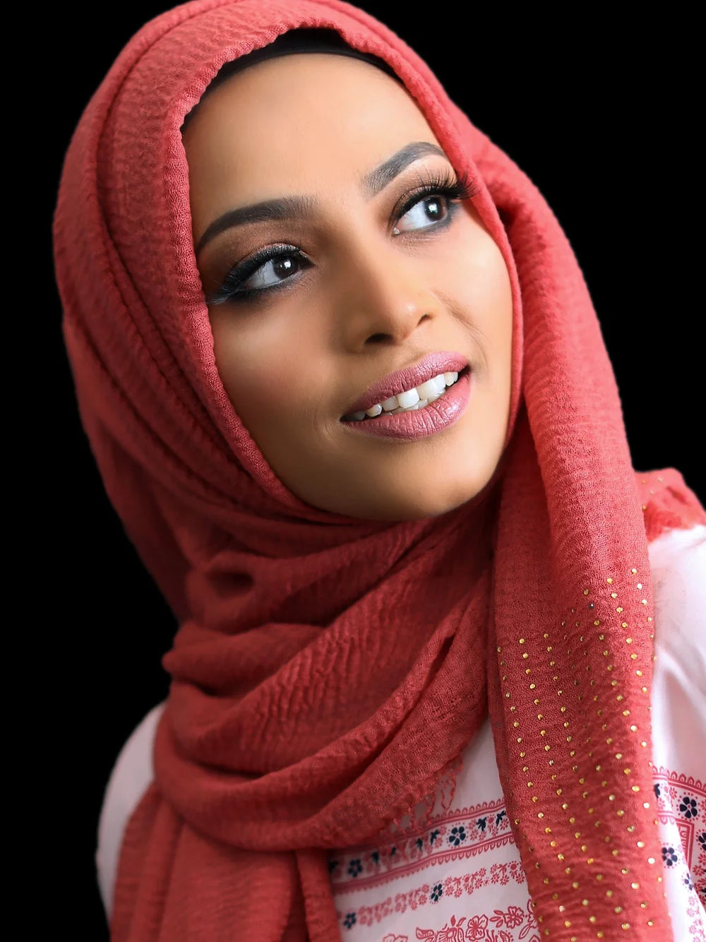 Scarf - Hijab - Crinkle Stud