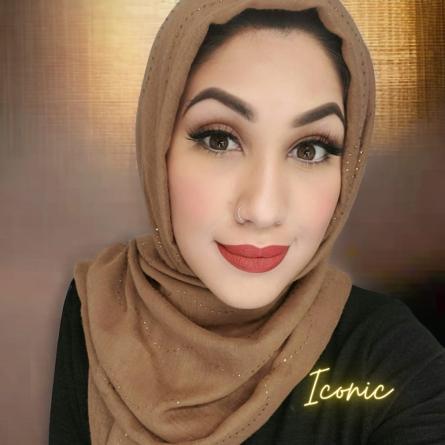 Vegan Waterproof Liquid Lipstick - Iconic