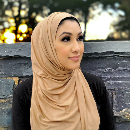 Bufanda - Hijab instantáneo - Jersey premium