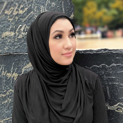 Bufanda - Hijab instantáneo - Jersey premium