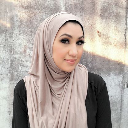 Bufanda - Hijab instantáneo - Jersey premium