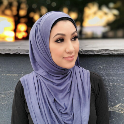 Bufanda - Hijab instantáneo - Jersey premium