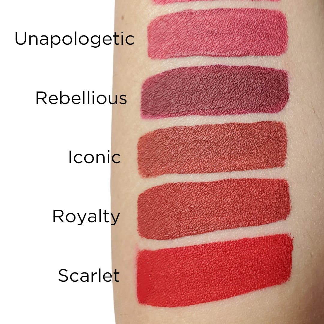 Vegan Waterproof Liquid Lipstick - Iconic